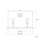 ART-E-205 LED светильник карданный Downlight   -  Встраиваемые светильники 